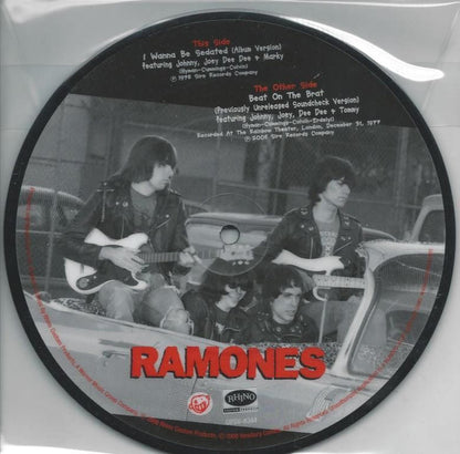 Ramones : I Wanna Be Sedated / Beat On The Brat (7", Ltd, Pic)