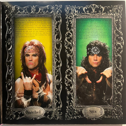 Steel Panther : Feel The Steel 15th Anniversary Edition (LP, Album, Ltd, Pur)