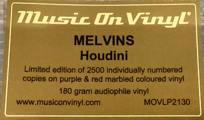 Melvins : Houdini (LP, Album, Ltd, Num, RE, RP, Pur)