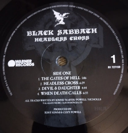 Black Sabbath : Headless Cross (LP, Album, RE, RM)