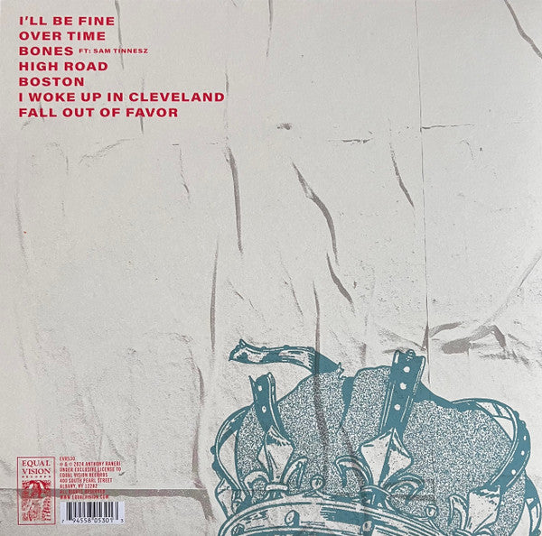 Anthony Raneri : Everyday Royalty (LP, S/Sided, EP, Etch, Ltd, RP, Red)