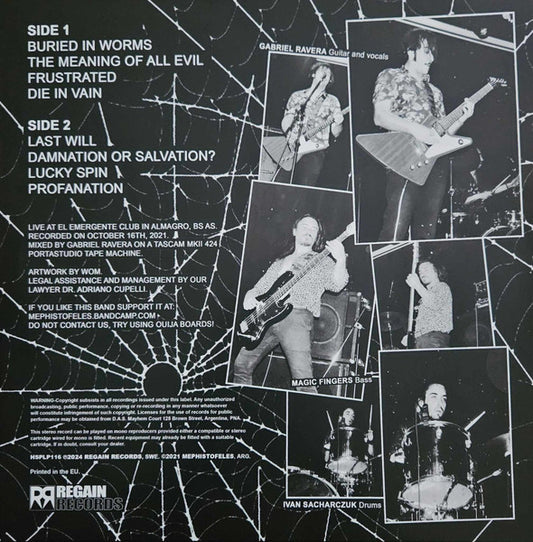 Mephistofeles : Barely Alive! (LP, Album)