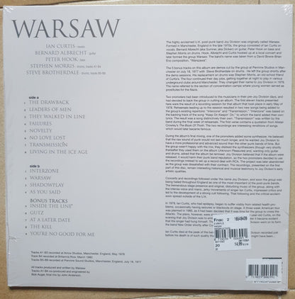 Warsaw (3) : Warsaw (LP, Comp, RE, Unofficial, Gre)