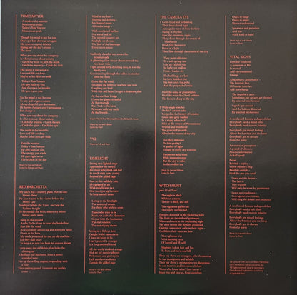 Rush : Moving Pictures (LP, Album, RE, RM, 180)