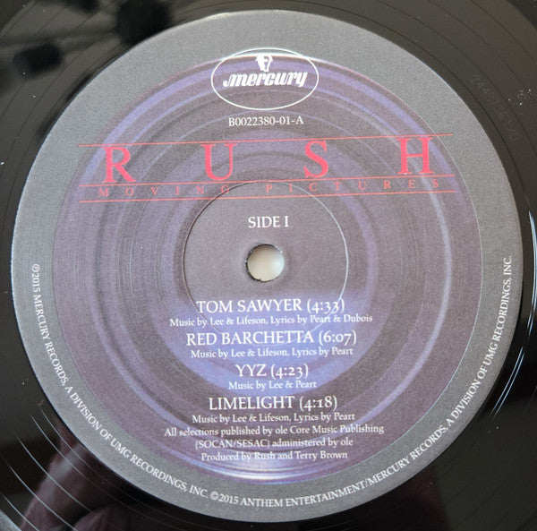 Rush : Moving Pictures (LP, Album, RE, RM, 180)