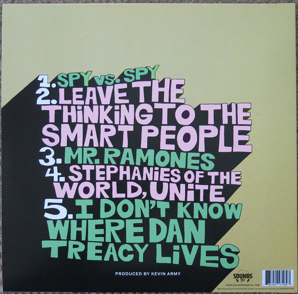 The Mr. T Experience : The Miracle Of Shame (12", S/Sided, EP, Etch, RE, RM, Gre)