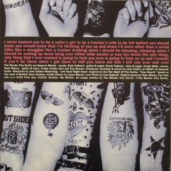 Murder City Devils : Empty Bottles Broken Hearts (LP, Album, RE)