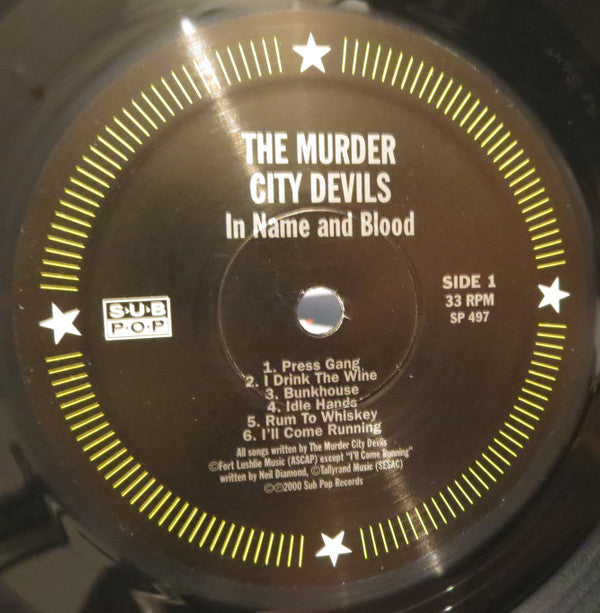 The Murder City Devils* : In Name And Blood (LP, Album, RE)