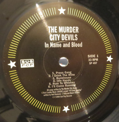 The Murder City Devils* : In Name And Blood (LP, Album, RE)