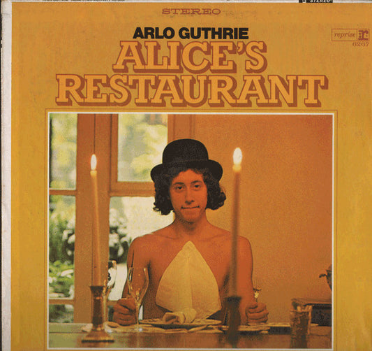 Arlo Guthrie : Alice's Restaurant (LP, Album, RE, Win)