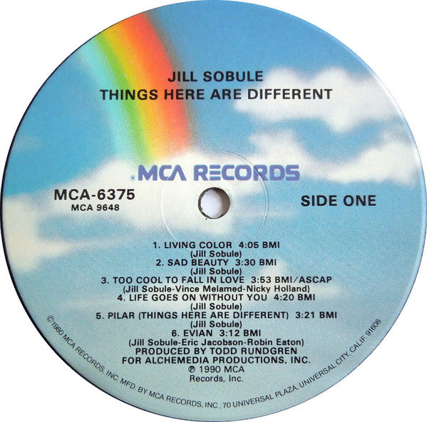 Jill Sobule : Things Here Are Different (LP, Album)