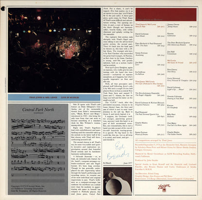 Thad Jones & Mel Lewis : Live In Munich (LP, Album, Gat)