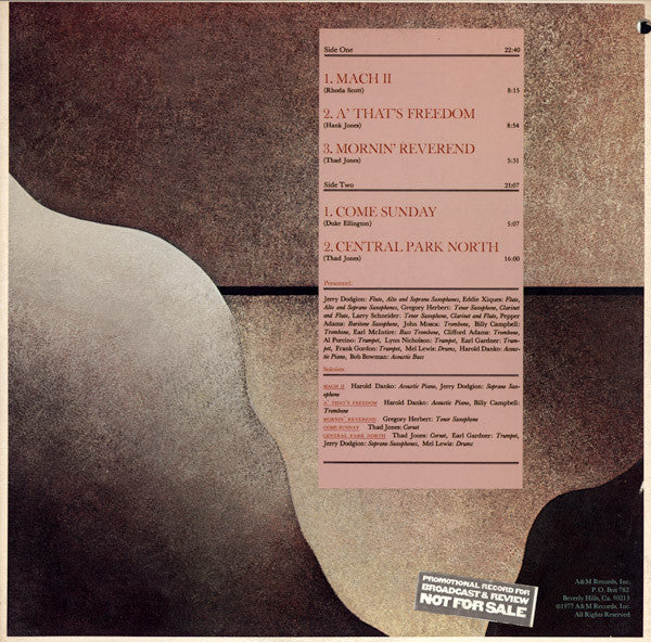 Thad Jones & Mel Lewis : Live In Munich (LP, Album, Gat)