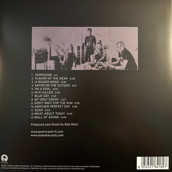 American Hi-Fi : American Hi-Fi (LP, Album, Ltd, Num, RE, Whi)