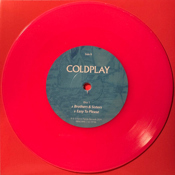 Coldplay : Brothers & Sisters (7", Blu + 7", Pin + EP, Ltd, RE, RM, 25t)
