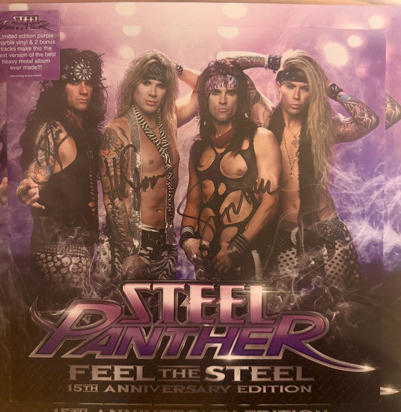 Steel Panther : Feel The Steel (LP, Album, Ltd, S/Edition, Pur)