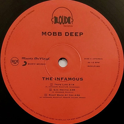 Mobb Deep : The Infamous (2xLP, Album, RE)