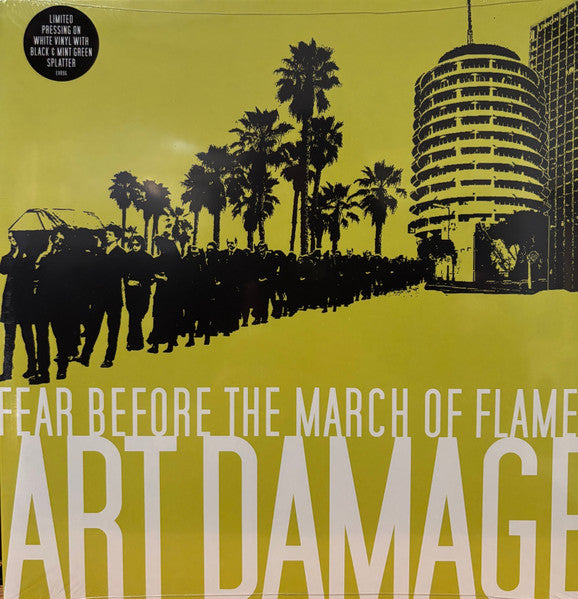 Fear Before The March Of Flames : Art Damage (LP, Album, Ltd, RP, Whi)