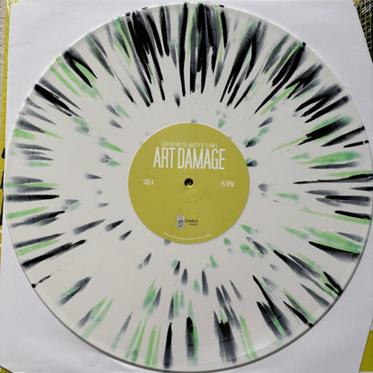 Fear Before The March Of Flames : Art Damage (LP, Album, Ltd, RP, Whi)