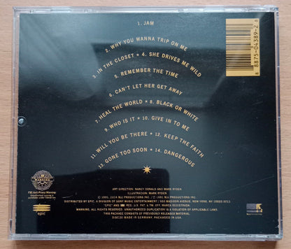 Michael Jackson : Dangerous (CD, Album, RE, RP)