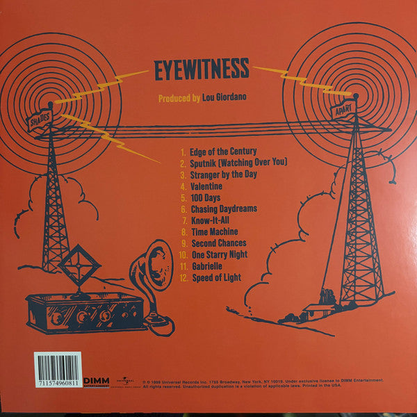 Shades Apart : Eyewitness (LP, Album, Opa)