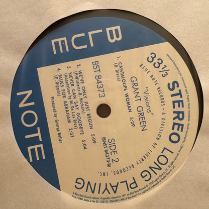 Grant Green : Visions (LP, Album, RE)