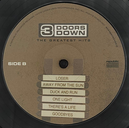 3 Doors Down : The Greatest Hits (LP, Comp, RE)