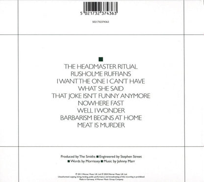 The Smiths : Meat Is Murder (CD, Album, RE, RM)