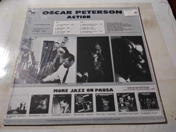 The Oscar Peterson Trio : Action (LP, RE)
