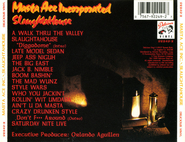 Masta Ace Incorporated : SlaughtaHouse (CD, Album)