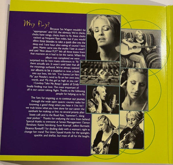 Dixie Chicks : Fly (2xLP, Album, RE, RM, Uni)