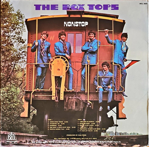 The Box Tops* : Non Stop (LP, Album, Abb)