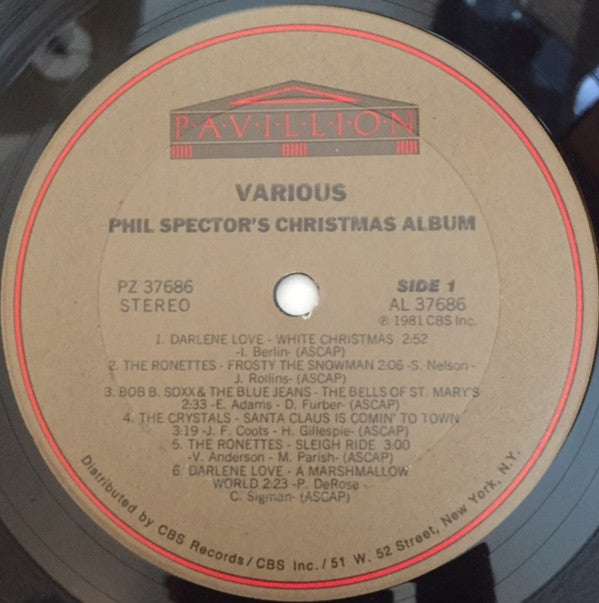 Phil Spector : Phil Spector's Christmas Album (LP, Album, RE)