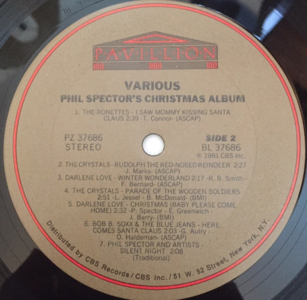 Phil Spector : Phil Spector's Christmas Album (LP, Album, RE)
