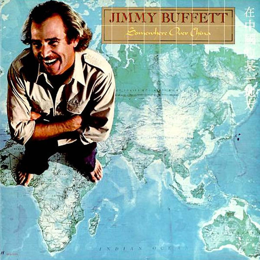 Jimmy Buffett : Somewhere Over China (LP, Album, Pin)