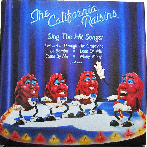 The California Raisins : Sing The Hit Songs (LP, Album)