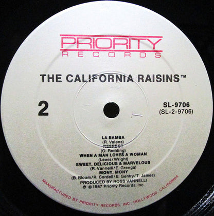 The California Raisins : Sing The Hit Songs (LP, Album)
