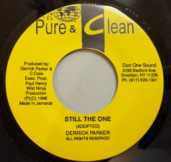 Derrick Parker : Still The One (7")