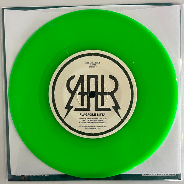 The All-American Rejects : Flagpole Sitta (7", S/Sided, Single, Neo)