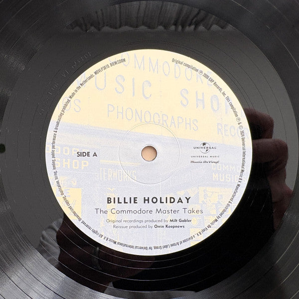 Billie Holiday : The Commodore Master Takes (LP, Comp, Mono, 180)