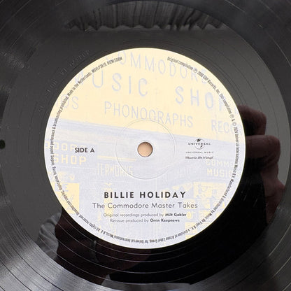 Billie Holiday : The Commodore Master Takes (LP, Comp, Mono, 180)