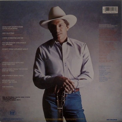 George Strait : Does Fort Worth Ever Cross Your Mind (LP, Album, Club)