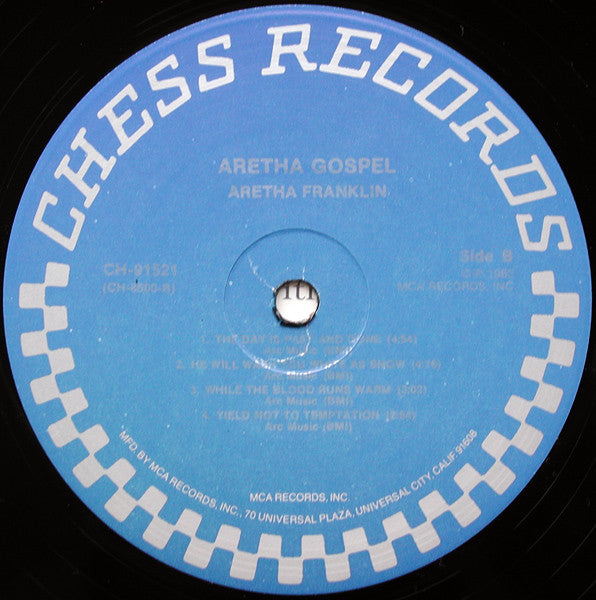 Aretha Franklin : Aretha Gospel (LP, Album, Mono, RE)