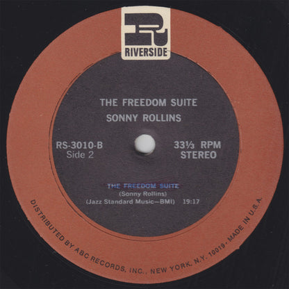 Sonny Rollins : The Freedom Suite (LP, Album, RE, RM)