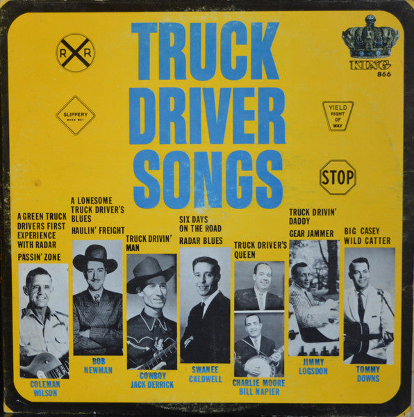 Various : Truck Driver Songs (LP, Comp)