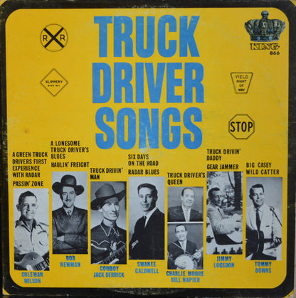 Various : Truck Driver Songs (LP, Comp)