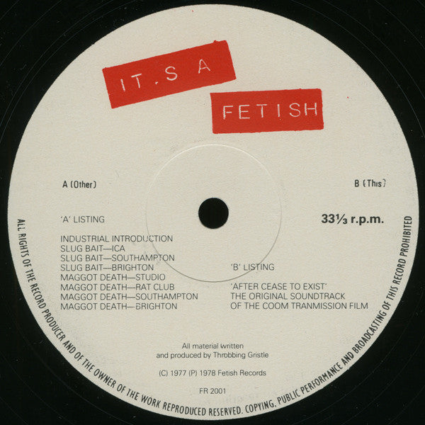 T.G.* : The Second Annual Report (LP, Album, RE, RP)