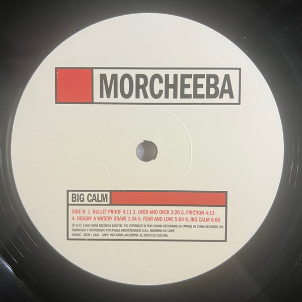 Morcheeba : Big Calm (LP, Album, RE)