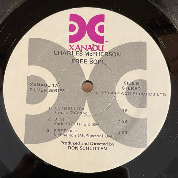 Charles McPherson : Free Bop! (LP, Album)