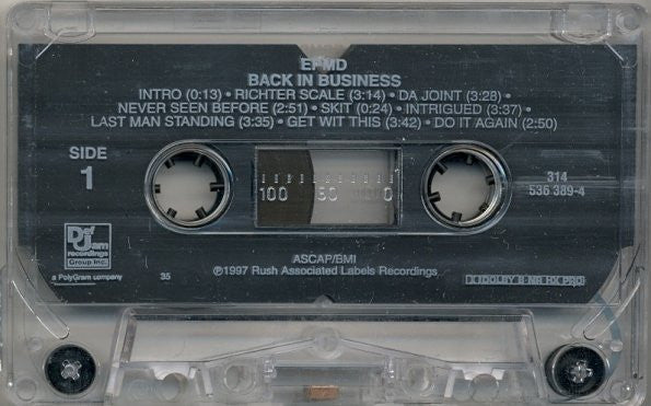 EPMD : Back In Business (Cass, Album, 100)